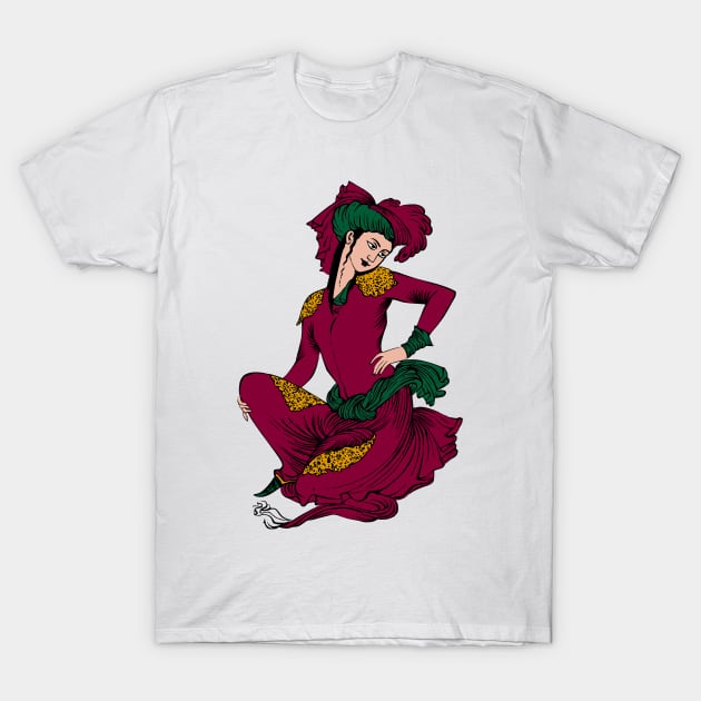 Persian woman - Iran T-Shirt by Elbenj